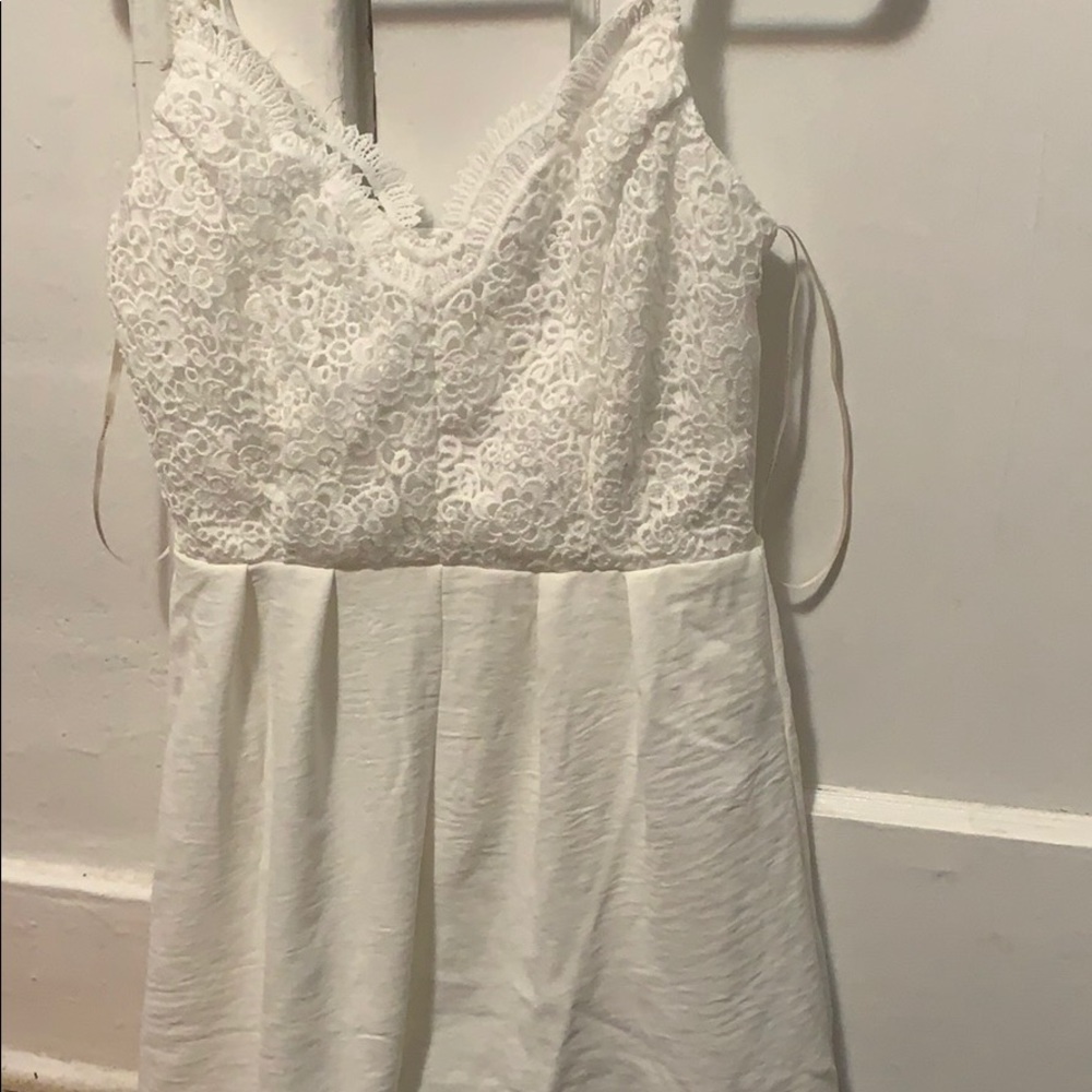 White romper!